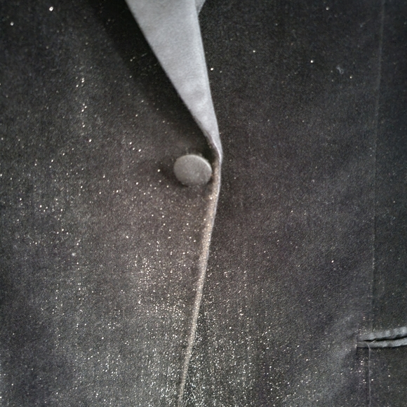 GENTS HUGO BOSS Vintage Dinner Tuxedo Jacket Size 40 Reg Black Soft Satin/Velvet - Picture 14 of 14